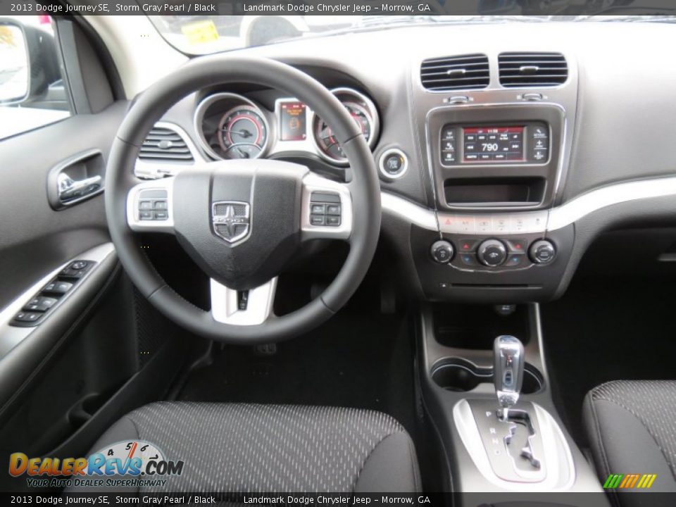 2013 Dodge Journey SE Storm Gray Pearl / Black Photo #10