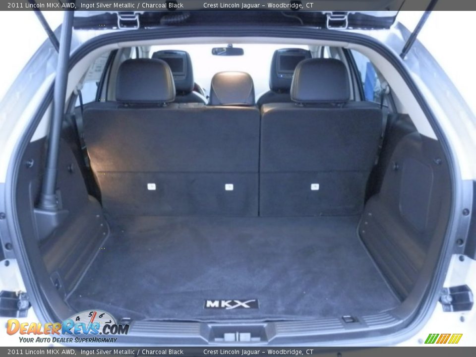 2011 Lincoln MKX AWD Ingot Silver Metallic / Charcoal Black Photo #7