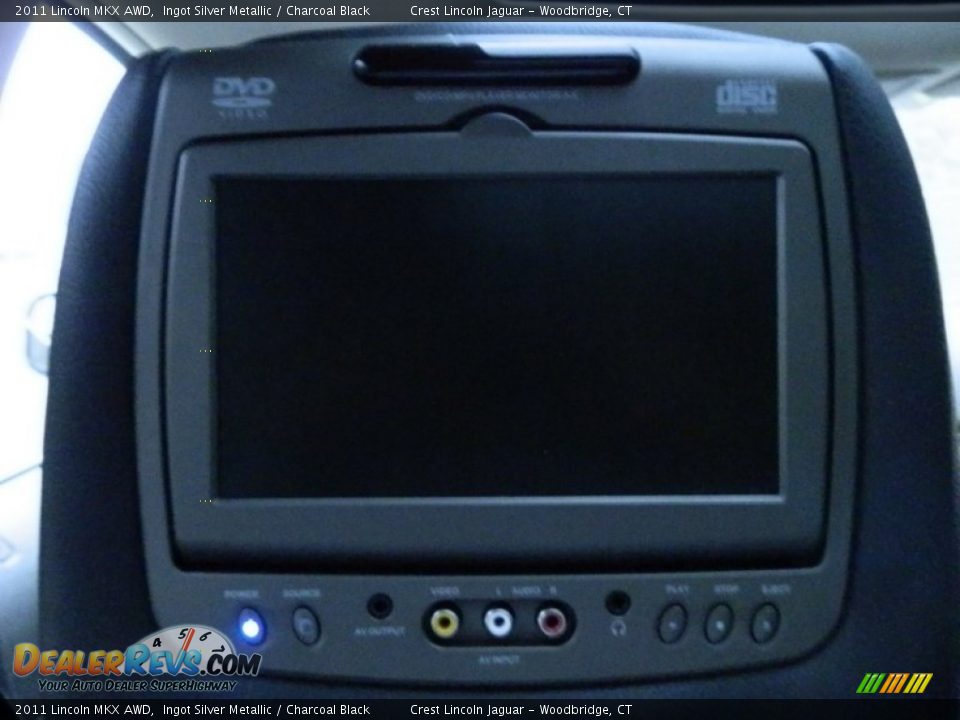 2011 Lincoln MKX AWD Ingot Silver Metallic / Charcoal Black Photo #14