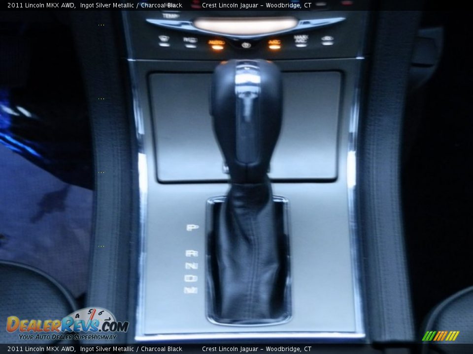 2011 Lincoln MKX AWD Ingot Silver Metallic / Charcoal Black Photo #15