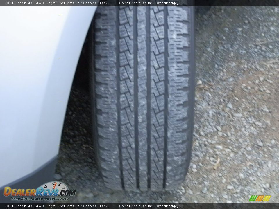 2011 Lincoln MKX AWD Ingot Silver Metallic / Charcoal Black Photo #18
