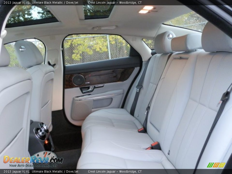 Rear Seat of 2013 Jaguar XJ XJ Photo #9