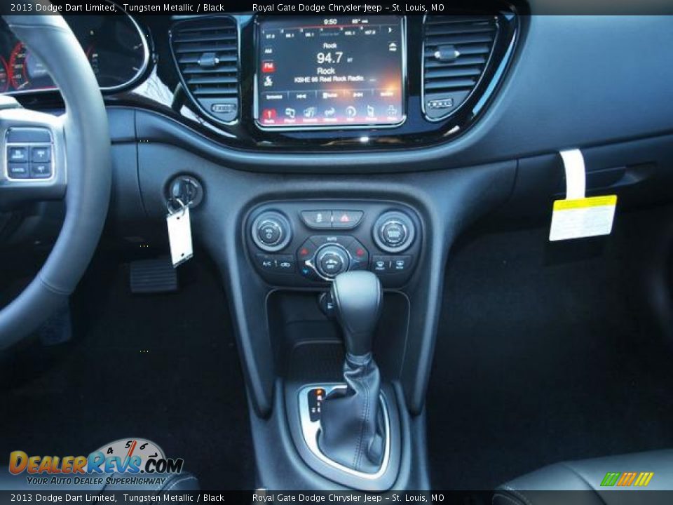 2013 Dodge Dart Limited Tungsten Metallic / Black Photo #6