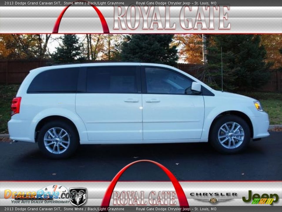 2013 Dodge Grand Caravan SXT Stone White / Black/Light Graystone Photo #1