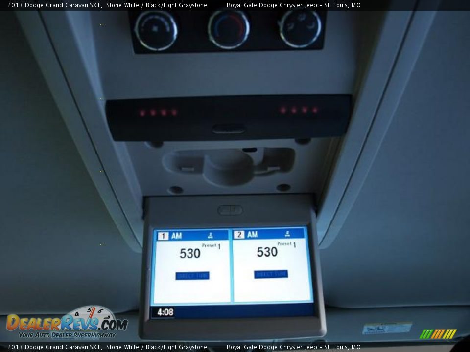 2013 Dodge Grand Caravan SXT Stone White / Black/Light Graystone Photo #5