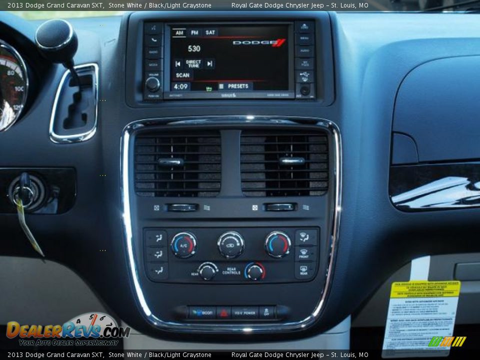 2013 Dodge Grand Caravan SXT Stone White / Black/Light Graystone Photo #7