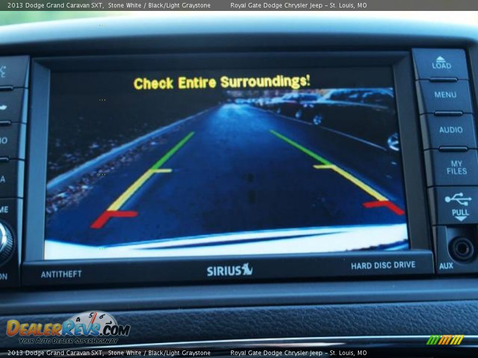 2013 Dodge Grand Caravan SXT Stone White / Black/Light Graystone Photo #8