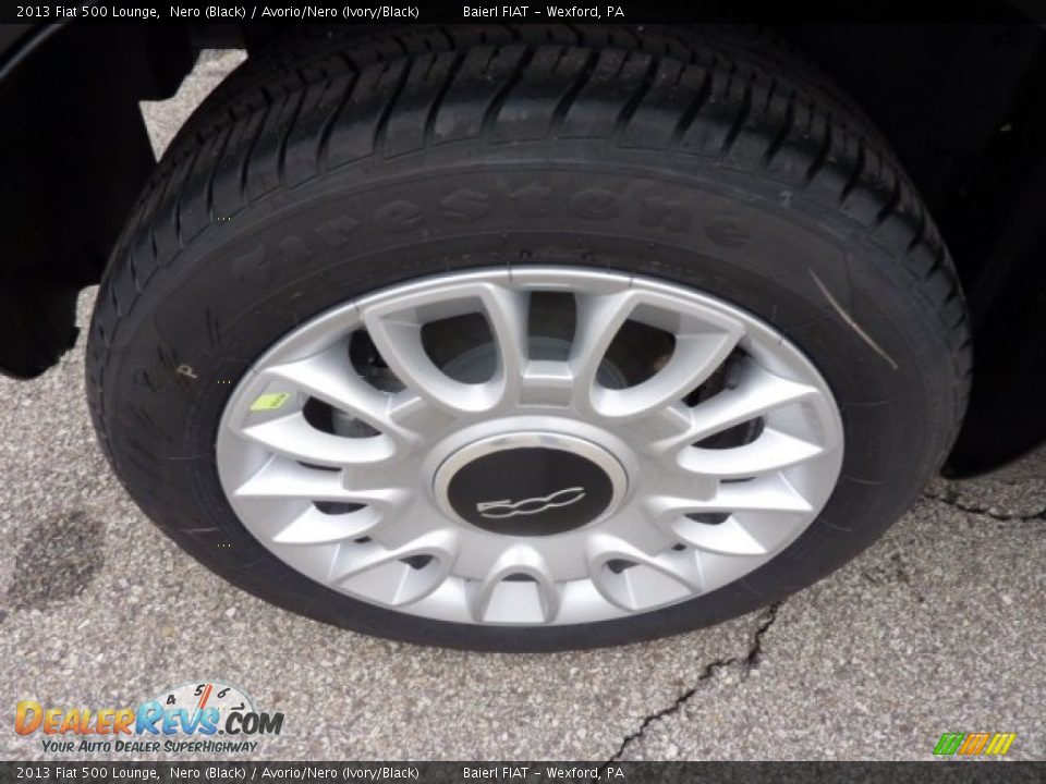 2013 Fiat 500 Lounge Wheel Photo #5