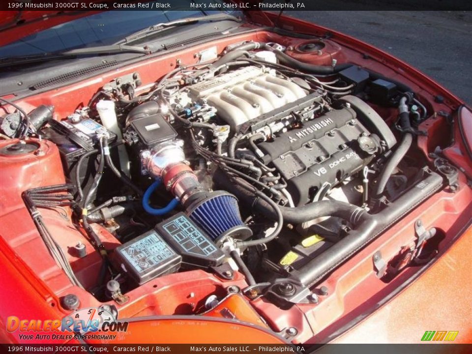 1996 Mitsubishi 3000GT SL Coupe 3.0 Liter DOHC 24-Valve V6 Engine Photo #10