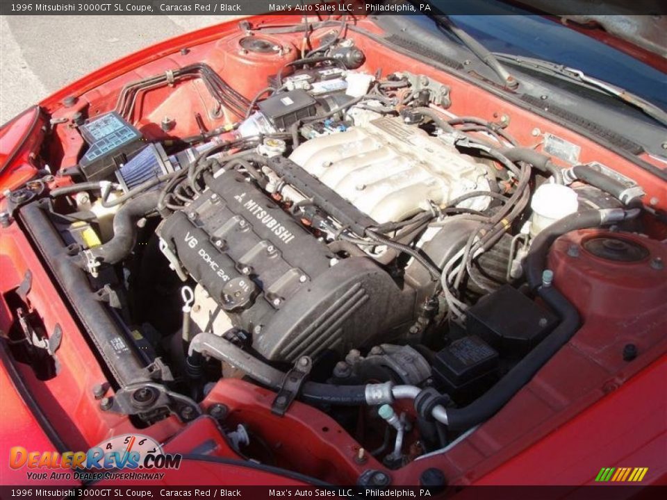 1996 Mitsubishi 3000GT SL Coupe 3.0 Liter DOHC 24-Valve V6 Engine Photo #11