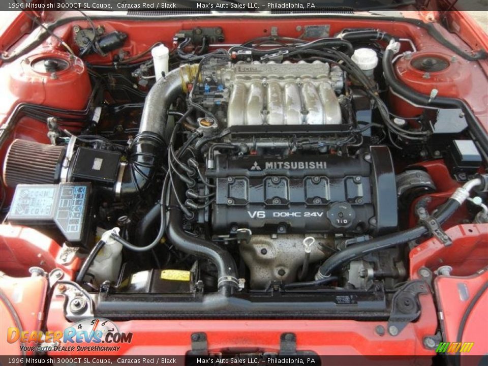 1996 Mitsubishi 3000GT SL Coupe 3.0 Liter DOHC 24-Valve V6 Engine Photo #16