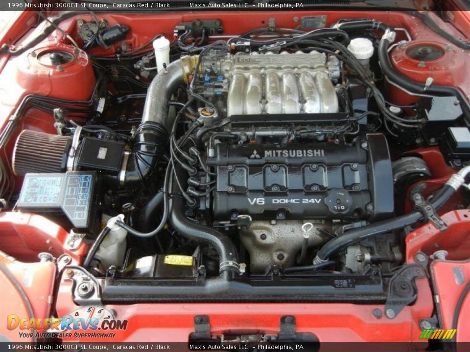 1996 Mitsubishi 3000GT SL Coupe 3.0 Liter DOHC 24-Valve V6 Engine Photo #17