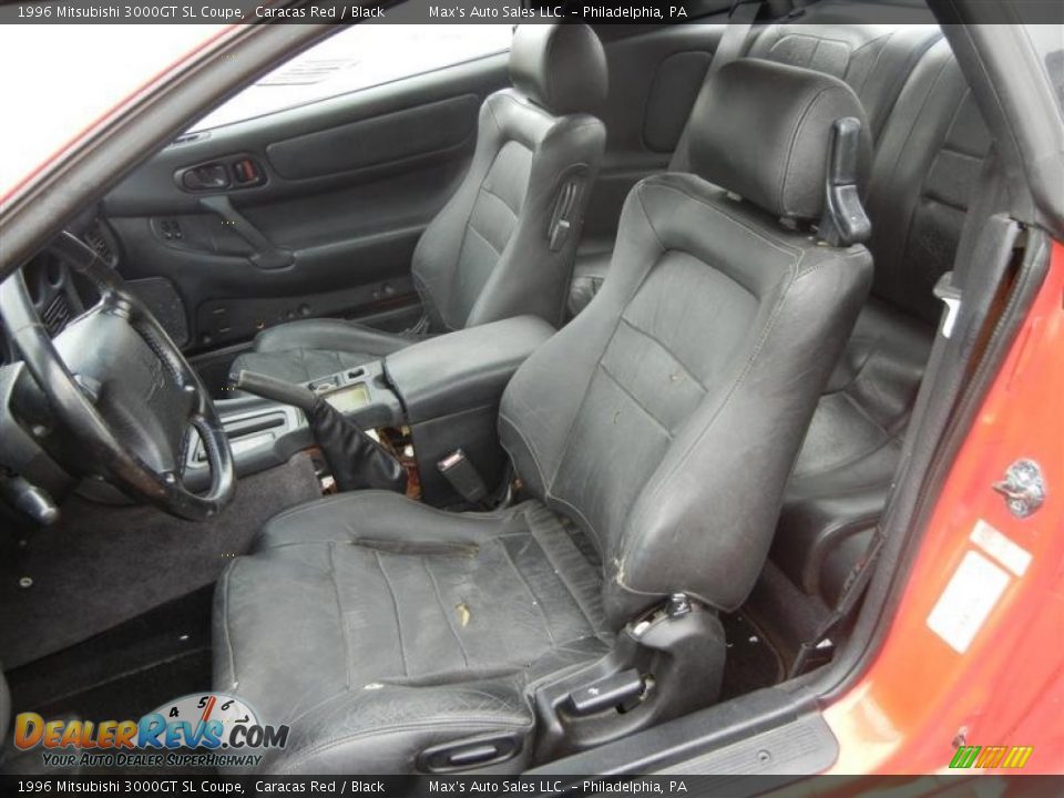 Front Seat of 1996 Mitsubishi 3000GT SL Coupe Photo #23