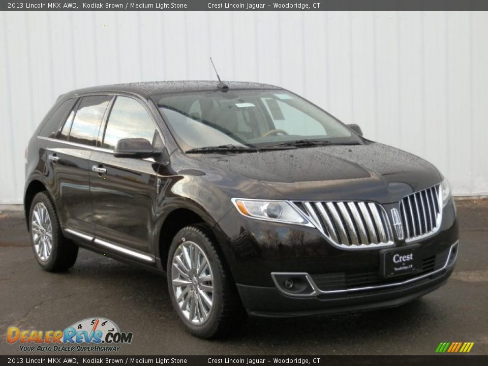 2013 Lincoln MKX AWD Kodiak Brown / Medium Light Stone Photo #3