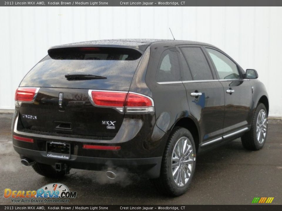 2013 Lincoln MKX AWD Kodiak Brown / Medium Light Stone Photo #4