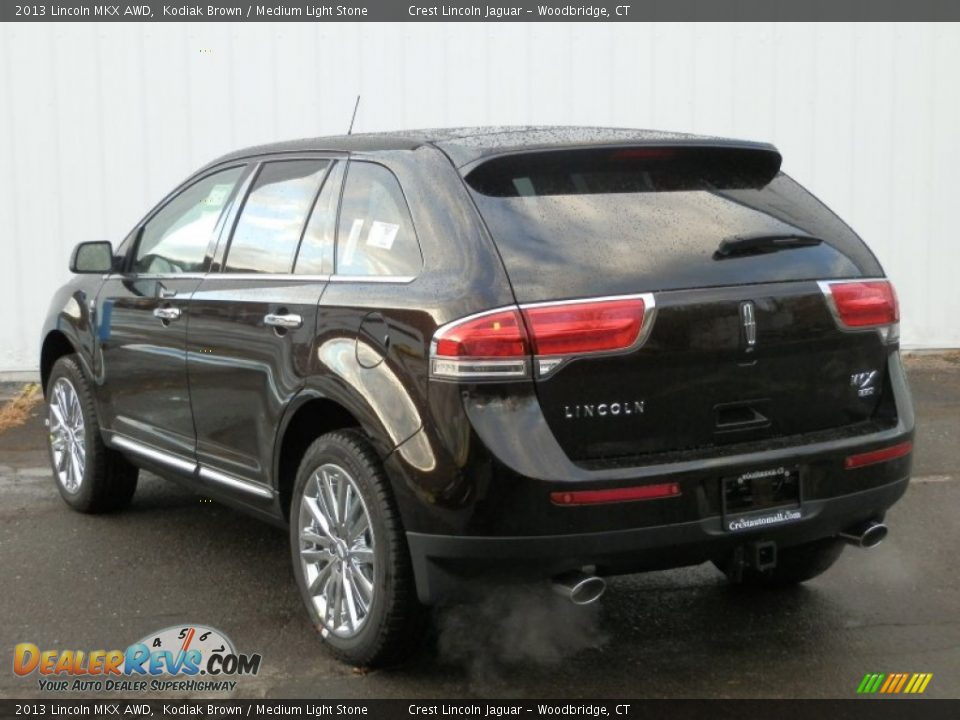 2013 Lincoln MKX AWD Kodiak Brown / Medium Light Stone Photo #6