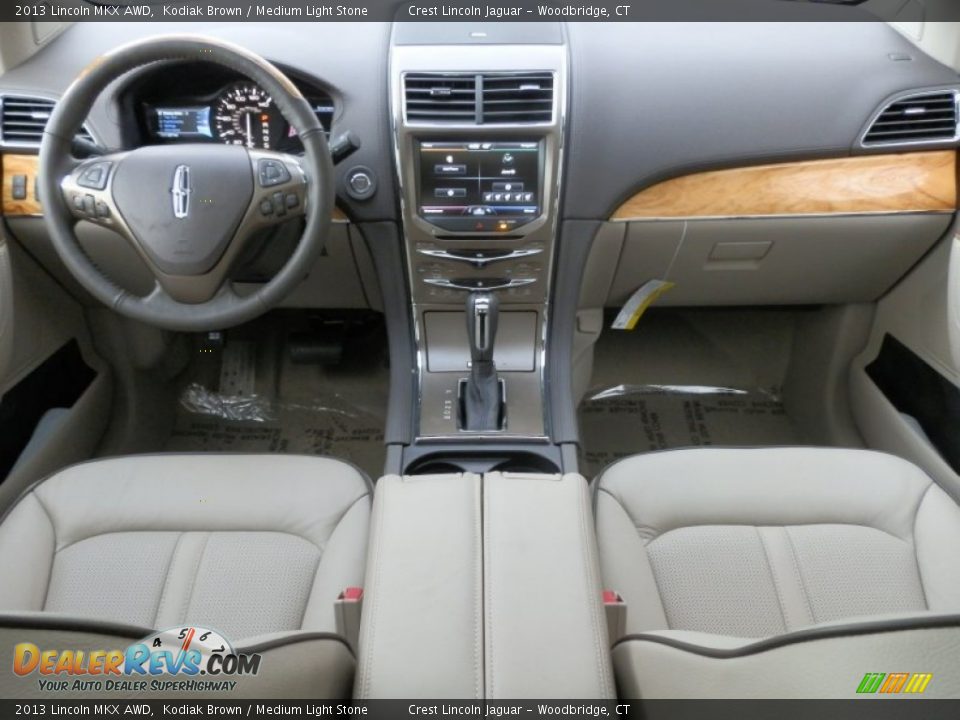 2013 Lincoln MKX AWD Kodiak Brown / Medium Light Stone Photo #10
