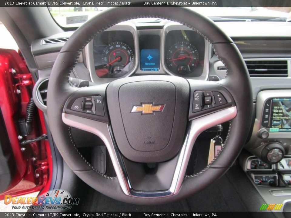 2013 Chevrolet Camaro LT/RS Convertible Crystal Red Tintcoat / Black Photo #14