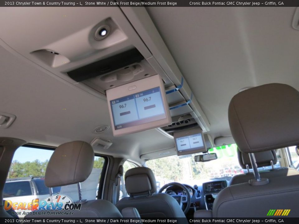 2013 Chrysler Town & Country Touring - L Stone White / Dark Frost Beige/Medium Frost Beige Photo #11
