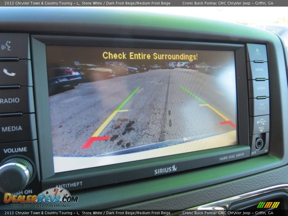 2013 Chrysler Town & Country Touring - L Stone White / Dark Frost Beige/Medium Frost Beige Photo #16