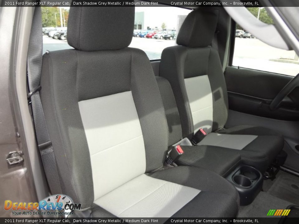 2011 Ford Ranger XLT Regular Cab Dark Shadow Grey Metallic / Medium Dark Flint Photo #11