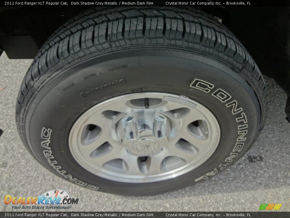 2011 Ford Ranger XLT Regular Cab Dark Shadow Grey Metallic / Medium Dark Flint Photo #13