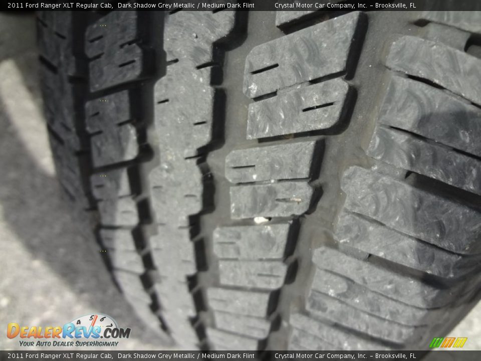 2011 Ford Ranger XLT Regular Cab Dark Shadow Grey Metallic / Medium Dark Flint Photo #14