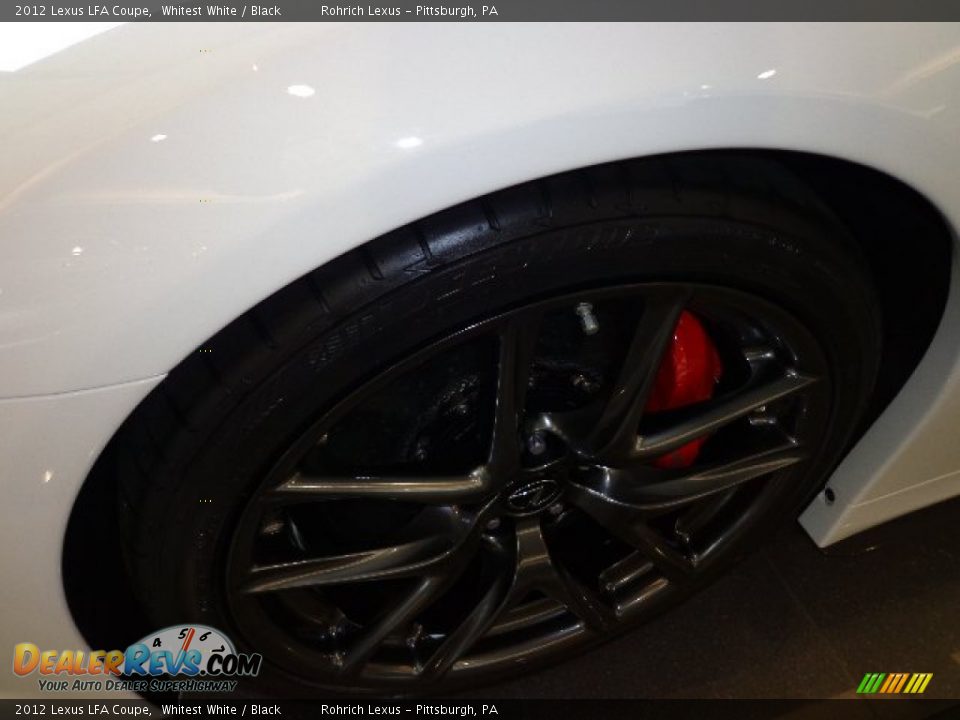 2012 Lexus LFA Coupe Whitest White / Black Photo #8