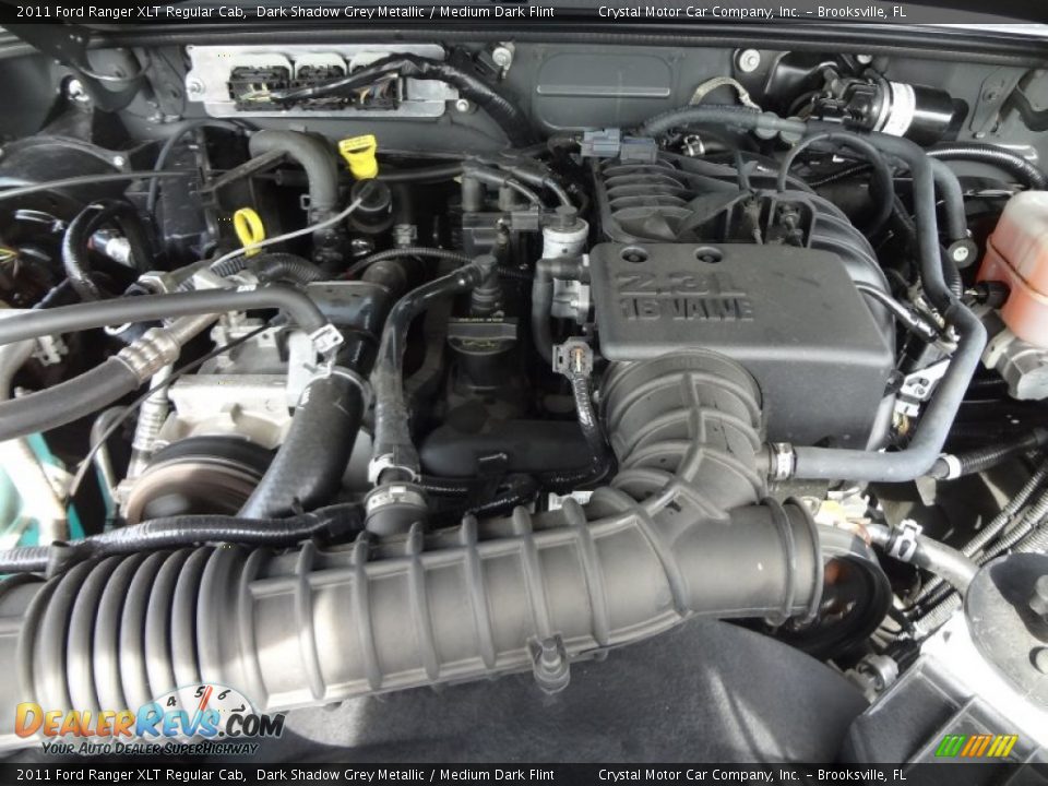 2011 Ford Ranger XLT Regular Cab Dark Shadow Grey Metallic / Medium Dark Flint Photo #15