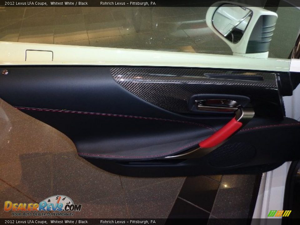 Door Panel of 2012 Lexus LFA Coupe Photo #11