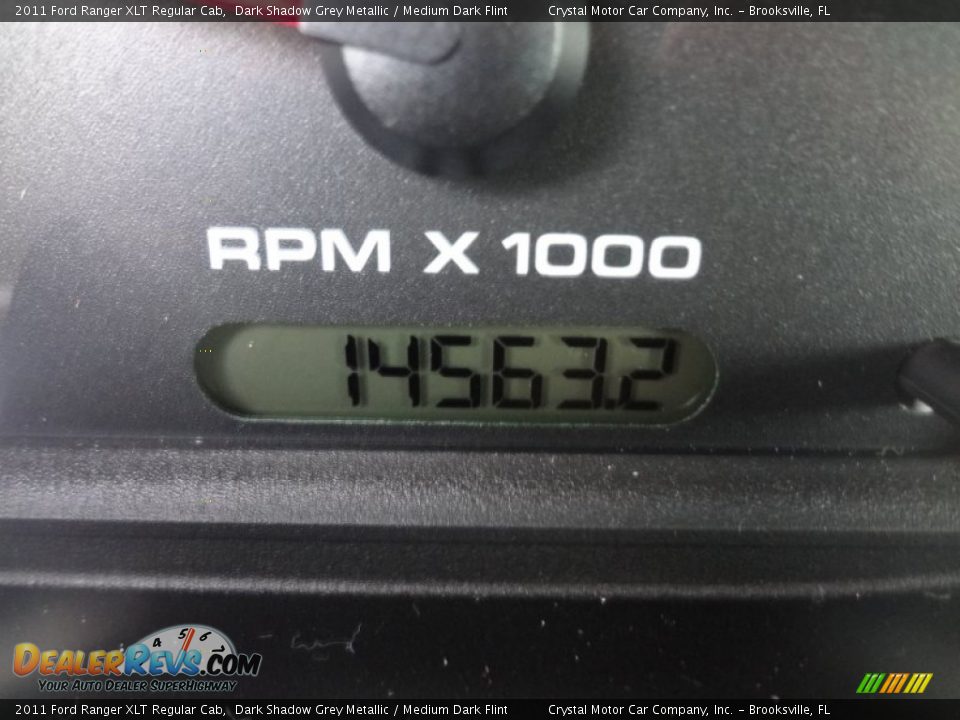 2011 Ford Ranger XLT Regular Cab Dark Shadow Grey Metallic / Medium Dark Flint Photo #17