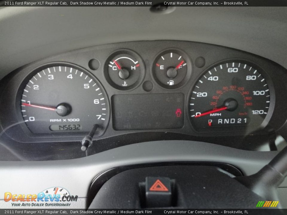 2011 Ford Ranger XLT Regular Cab Dark Shadow Grey Metallic / Medium Dark Flint Photo #18