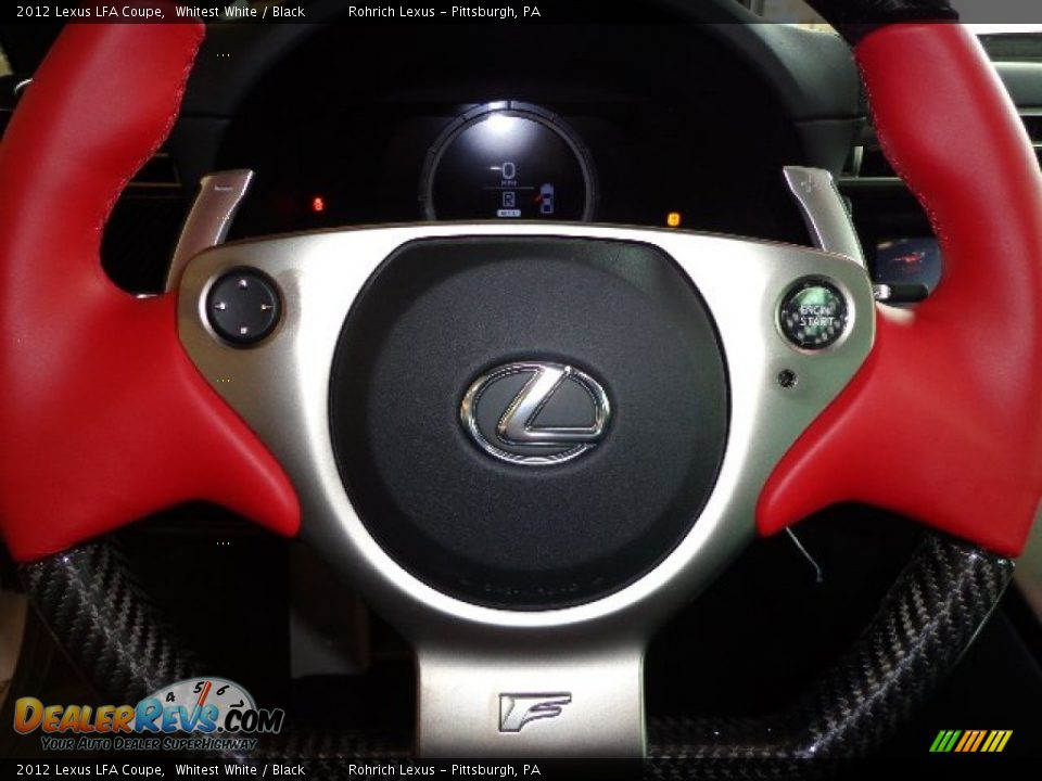 2012 Lexus LFA Coupe Steering Wheel Photo #14