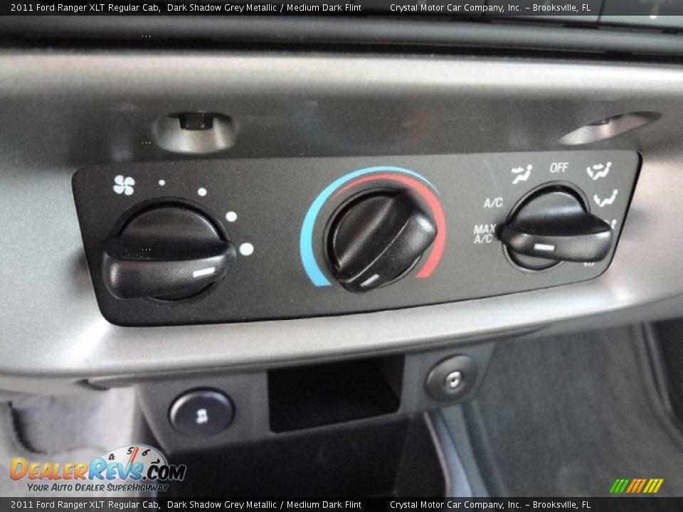 2011 Ford Ranger XLT Regular Cab Dark Shadow Grey Metallic / Medium Dark Flint Photo #20