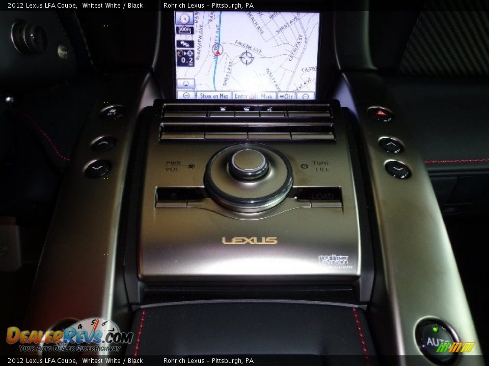 Controls of 2012 Lexus LFA Coupe Photo #18