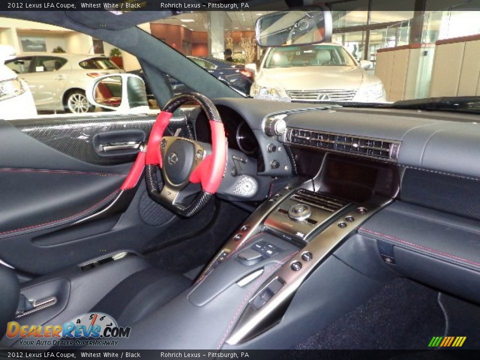 Black Interior - 2012 Lexus LFA Coupe Photo #20