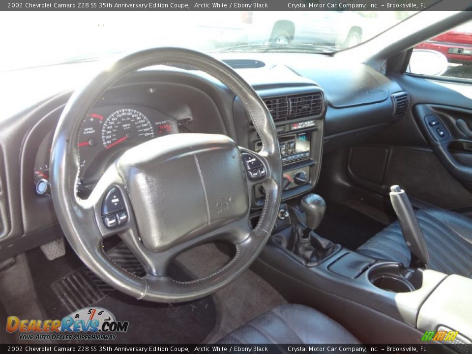 Dashboard of 2002 Chevrolet Camaro Z28 SS 35th Anniversary Edition Coupe Photo #6