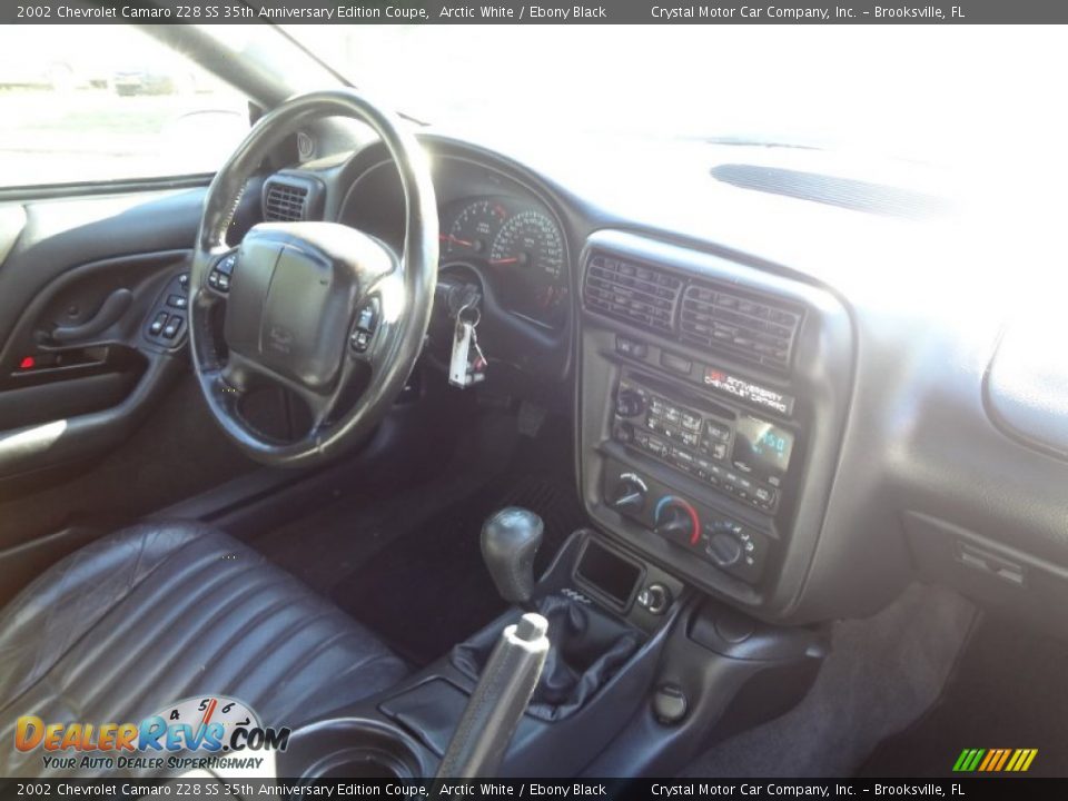 2002 Chevrolet Camaro Z28 SS 35th Anniversary Edition Coupe Arctic White / Ebony Black Photo #11