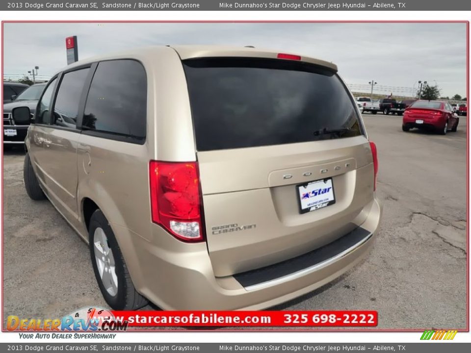 2013 Dodge Grand Caravan SE Sandstone / Black/Light Graystone Photo #4