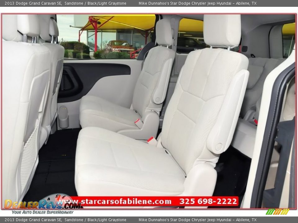 2013 Dodge Grand Caravan SE Sandstone / Black/Light Graystone Photo #18
