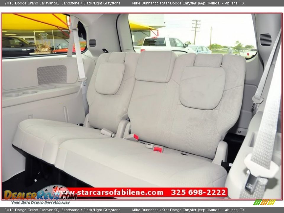 2013 Dodge Grand Caravan SE Sandstone / Black/Light Graystone Photo #19