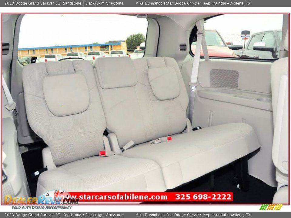 2013 Dodge Grand Caravan SE Sandstone / Black/Light Graystone Photo #23