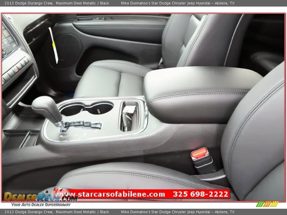 2013 Dodge Durango Crew Maximum Steel Metallic / Black Photo #17
