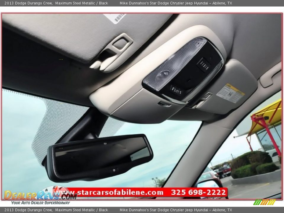 2013 Dodge Durango Crew Maximum Steel Metallic / Black Photo #18