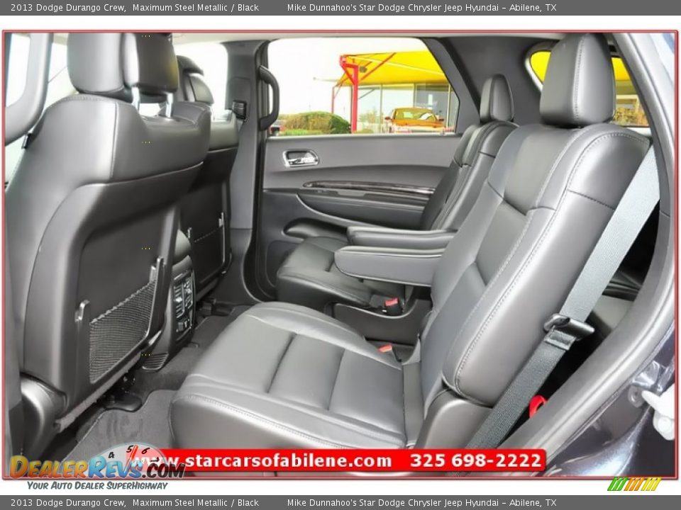 2013 Dodge Durango Crew Maximum Steel Metallic / Black Photo #19