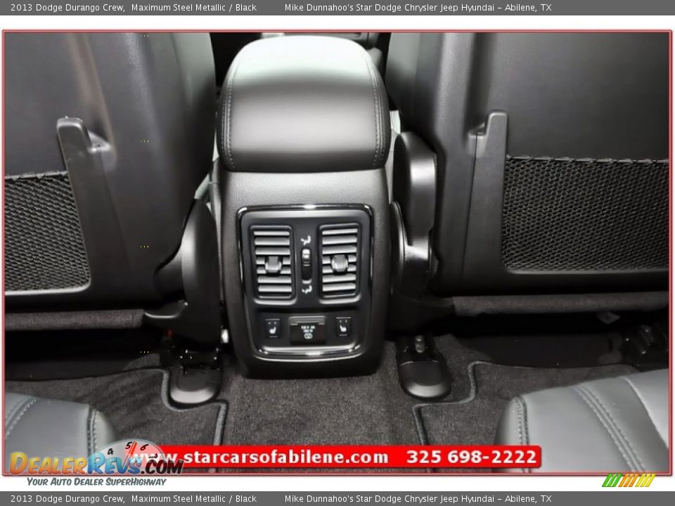 2013 Dodge Durango Crew Maximum Steel Metallic / Black Photo #21