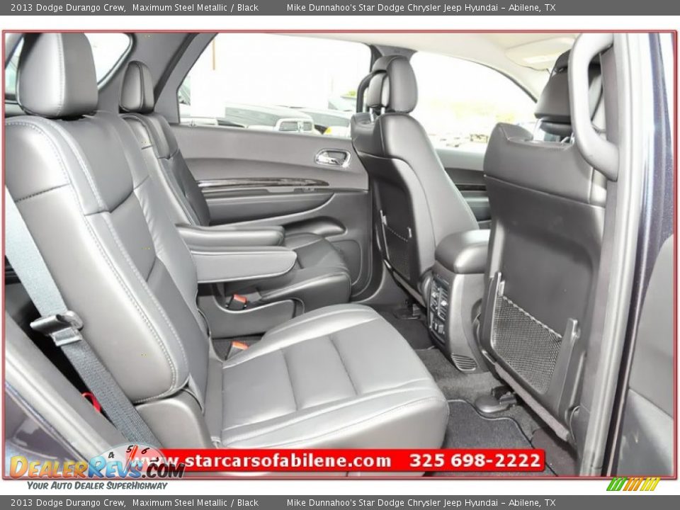 2013 Dodge Durango Crew Maximum Steel Metallic / Black Photo #24