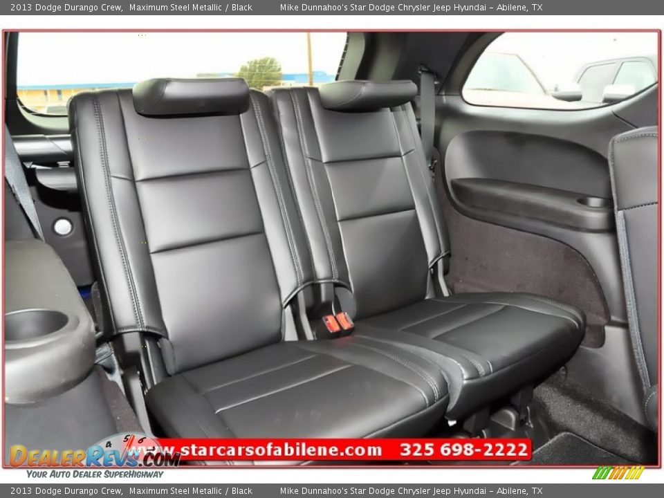2013 Dodge Durango Crew Maximum Steel Metallic / Black Photo #25