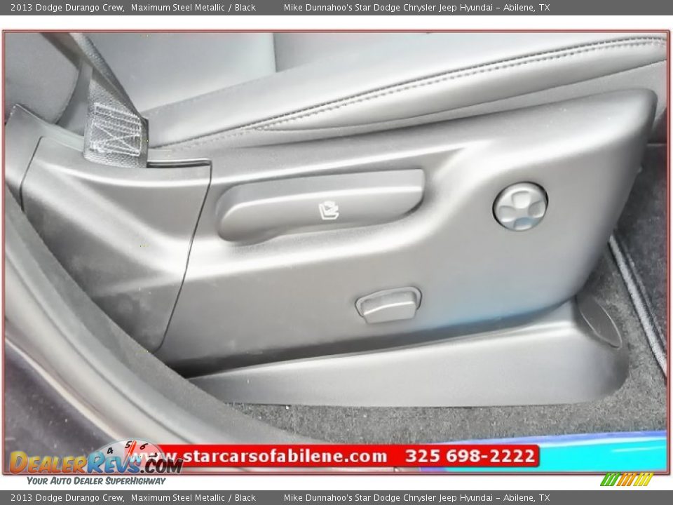 2013 Dodge Durango Crew Maximum Steel Metallic / Black Photo #27