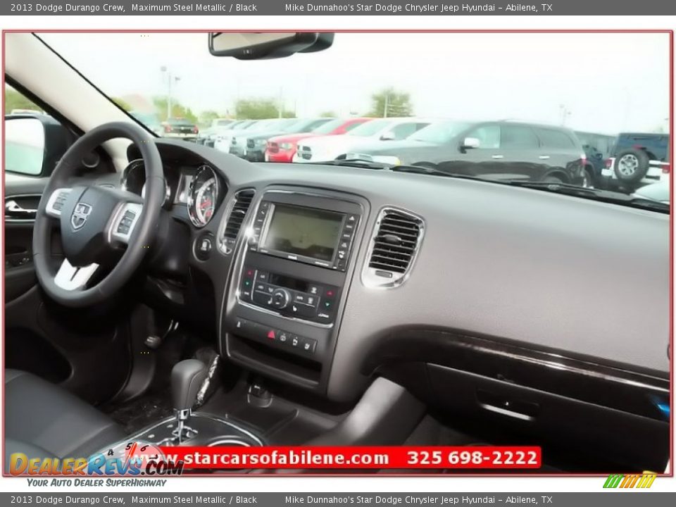2013 Dodge Durango Crew Maximum Steel Metallic / Black Photo #29